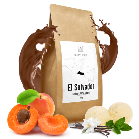 Mary Rose -  café arábica en grano El Salvador Finca La Joya speciality 1 kg