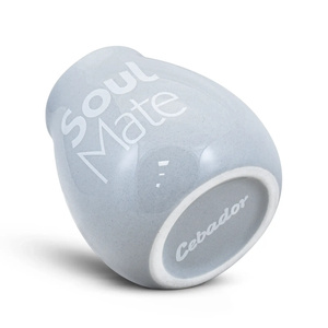 Calabaza de cerámica - Soul Mate - 350 ml (gris)